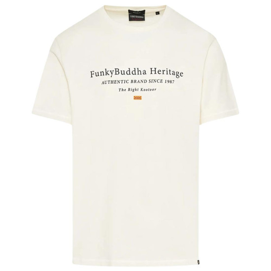 Funky Buddha Ανδρική κοντομάνικη μπλούζα